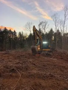 professional site clearing in southern maine