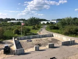 professional site work preformed by seaside landscaping in southern maine
