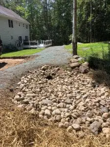 professional ditch work in southern maine